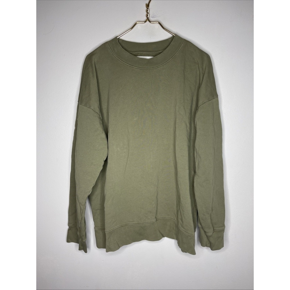 Mens Road to Nowhere Green Crewneck Shipwreck‎ Sweatshirt Large L